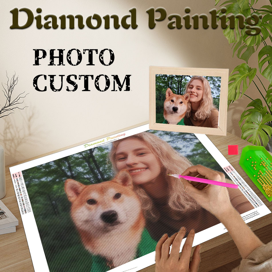 Resin Art For Wedding Gift - ภาพวาดเพชรแบบกำหนดเอง สร้างสรรค์งานศิลปะติดผนัง งานฝีมือ DIY ภาพศิลปะเพชรแบบกำหนดเอง ภาพถ่ายแบบกำหนดเอง
