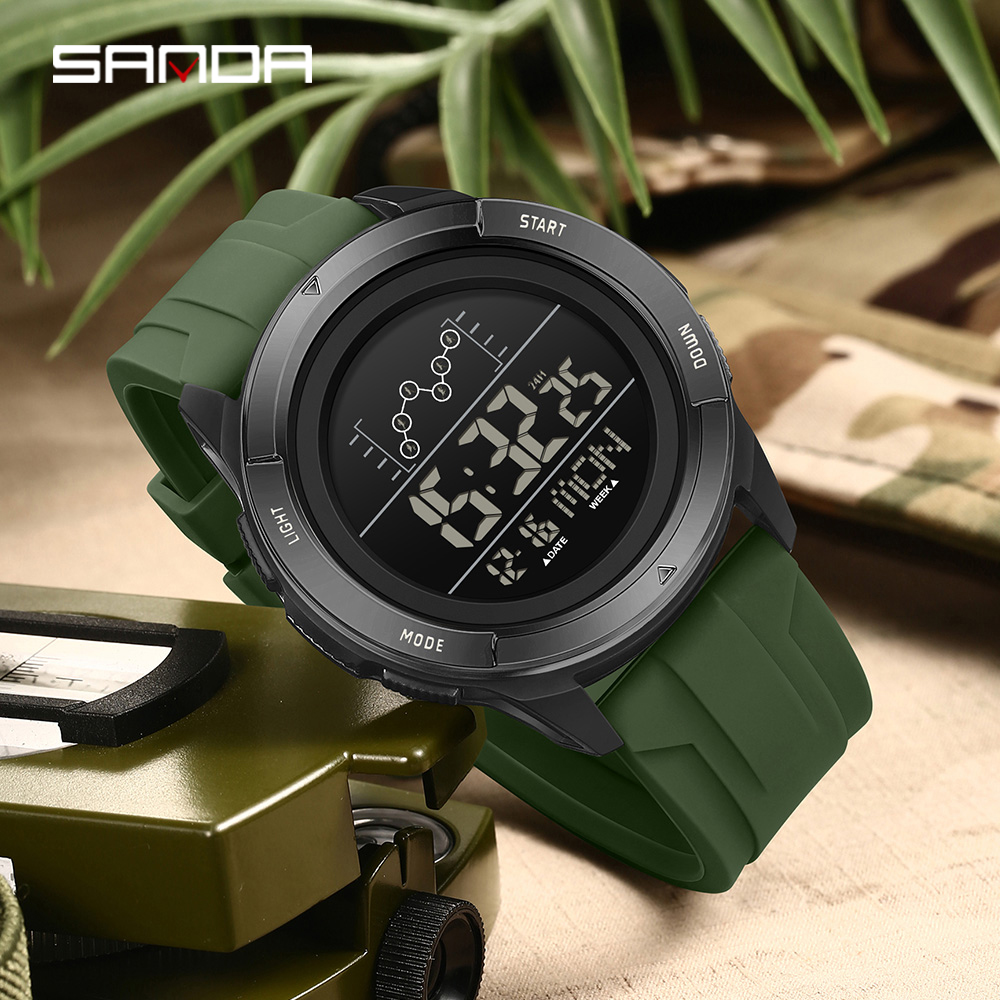 SANDA 2198 จับเวลาผู้ชายนาฬิกา - Resin Art Underwater บทวิจารณ์และราคา