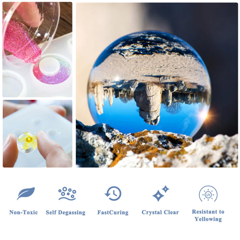 กาวเรซิ่น UV แข็ง 200 กรัม/250 - Resin Art Epoxy บทวิจารณ์และราคา