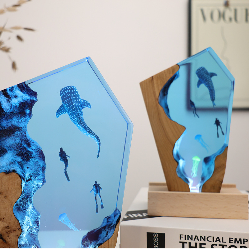 ของตกแต่งเรซิ่นรูปน้ำพุร้อน วา - Resin Art For Wedding Gift บทวิจารณ์และราคา