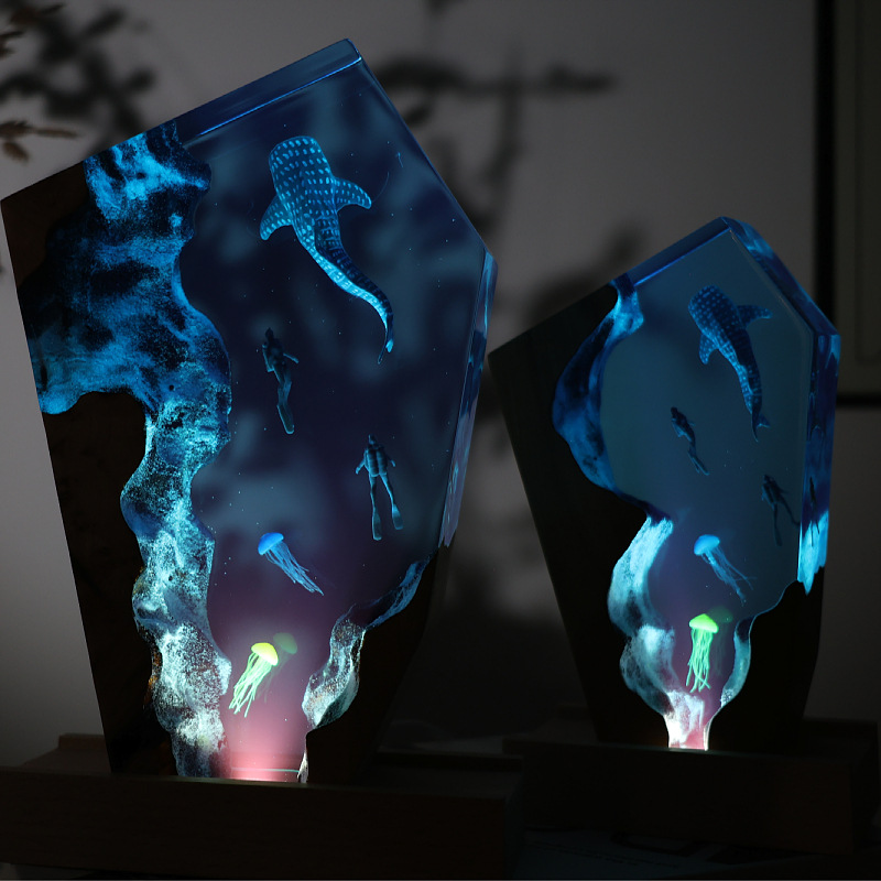 ของตกแต่งเรซิ่นรูปน้ำพุร้อน วา - Resin Art For Wedding Gift บทวิจารณ์และราคา