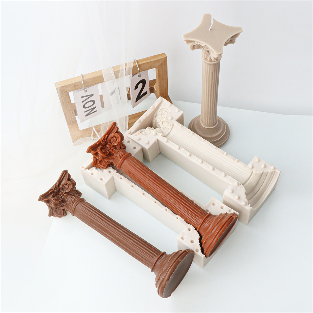 แม่พิมพ์ซิลิโคนคอลัมน์โรมันรูป - Resin Art Sculptures บทวิจารณ์และราคา