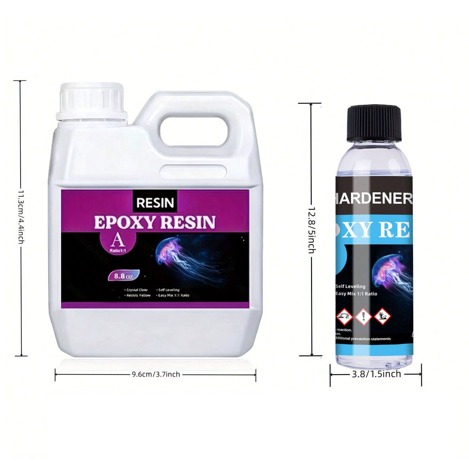 ชุดเรซินหล่อใส 125 มล./250 มล. - Resin Art Epoxy บทวิจารณ์และราคา