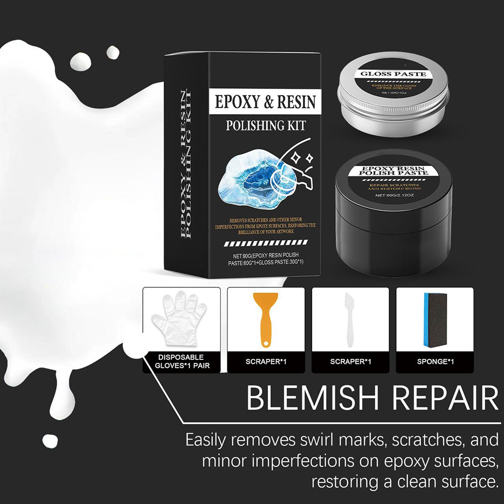ชุดขัดเรซินอีพ็อกซี่ - น้ำยาขั - Resin Art Epoxy บทวิจารณ์และราคา