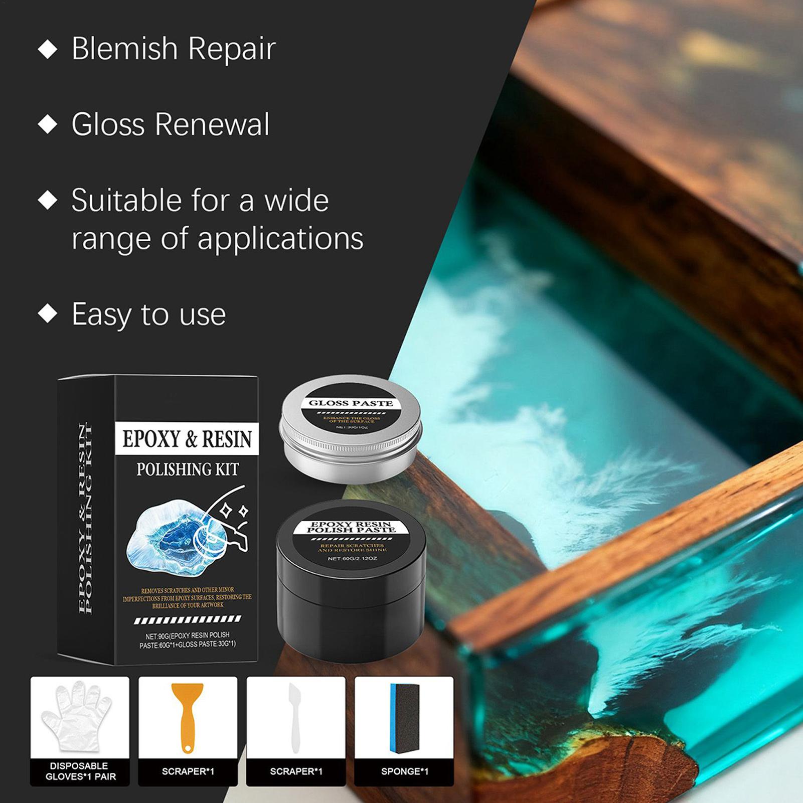 ชุดขัดเรซินอีพ็อกซี่ - น้ำยาขั - Resin Art Epoxy บทวิจารณ์และราคา