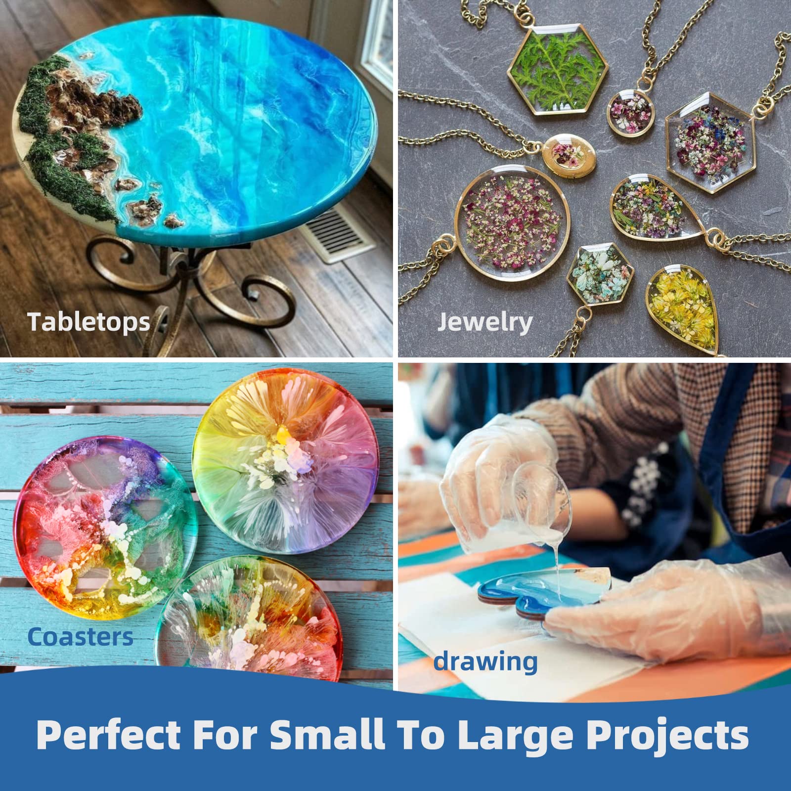ชุดเรซินอีพ็อกซี่สำหรับหล่อ 25 - Resin Art Epoxy บทวิจารณ์และราคา