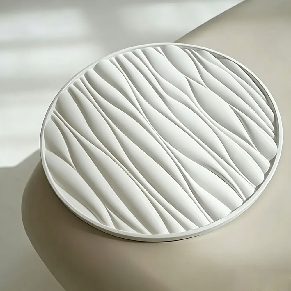 แม่พิมพ์ซิลิโคนถาดกลมขนาดใหญ่  - Resin Art Epoxy บทวิจารณ์และราคา