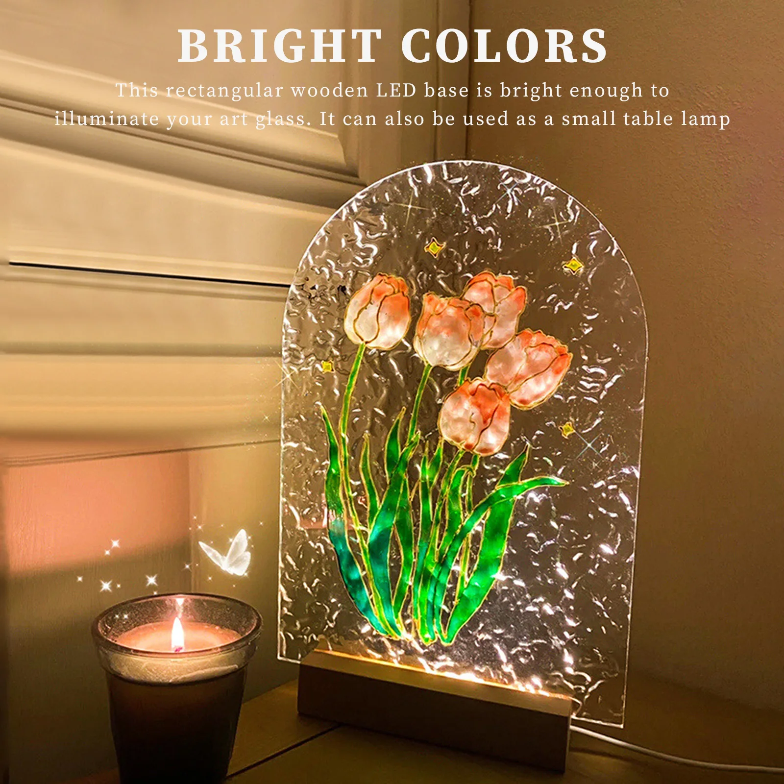 ฐานไม้ LED สำหรับตกแต่งเรซิ่น  - Resin Art Stone บทวิจารณ์และราคา