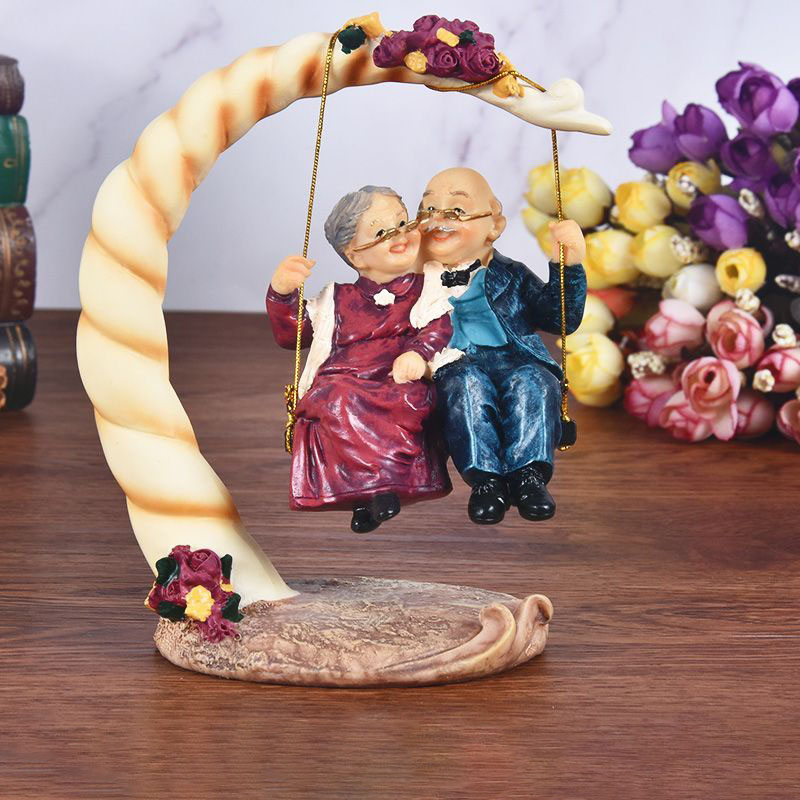 รูปปั้นเรซิ่นคู่รักแบบจีนโบราณ - Resin Art For Wedding Gift บทวิจารณ์และราคา
