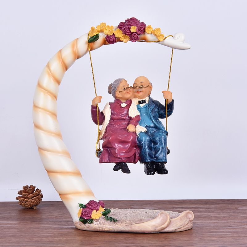 รูปปั้นเรซิ่นคู่รักแบบจีนโบราณ - Resin Art For Wedding Gift บทวิจารณ์และราคา
