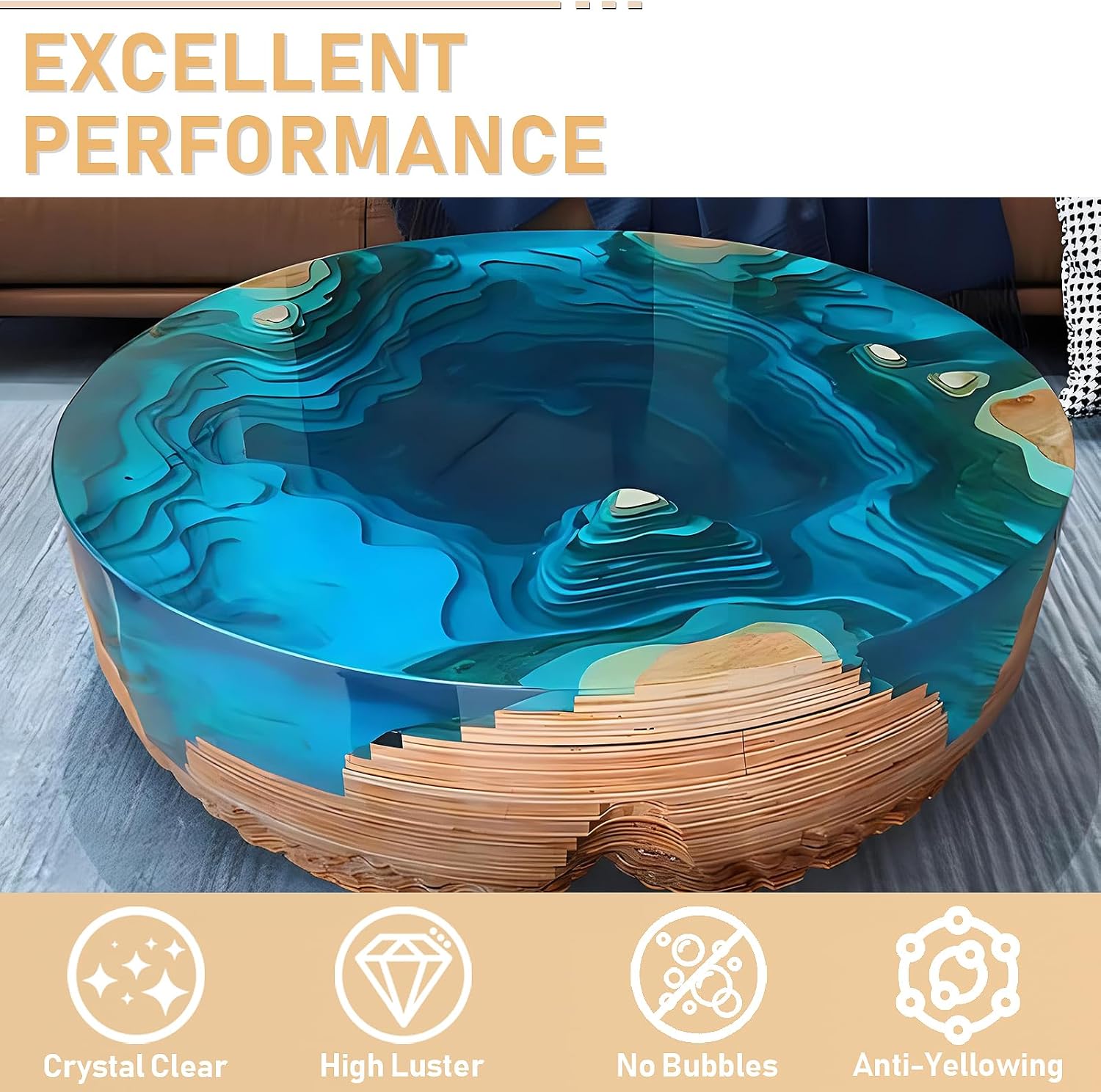 กาวอีพ็อกซี่เรซิ่น AB ขนาด 17. - Resin Art Epoxy บทวิจารณ์และราคา