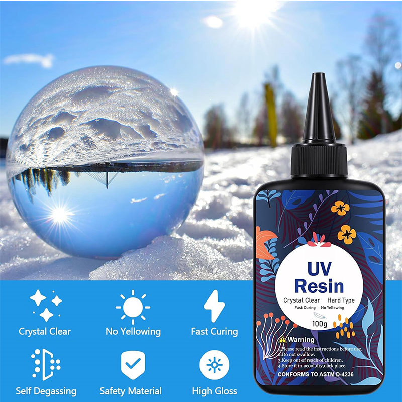 ชุดเรซิน UV รุ่นอัพเกรด 100G/3 - Resin Art Epoxy บทวิจารณ์และราคา