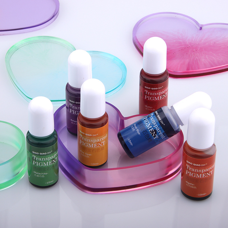 สีเรซิ่นใสสำหรับทำอัญมณี น้ำมั - Resin Art Stone บทวิจารณ์และราคา