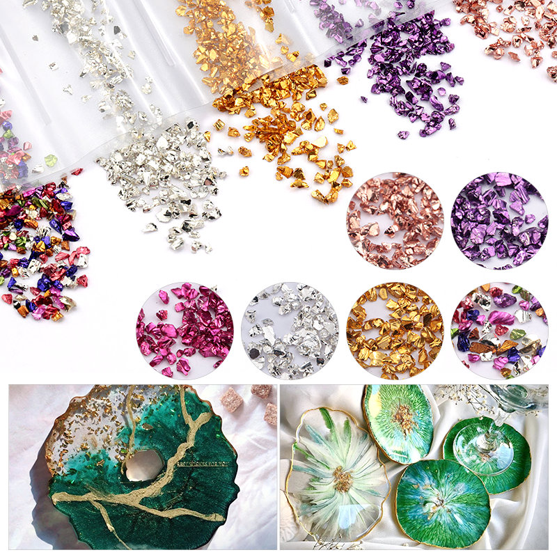 อีพ็อกซี่เรซิ่นที่มีสีสันหินทร - Resin Art Stone บทวิจารณ์และราคา