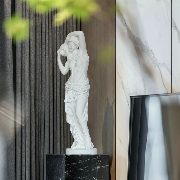 รูปปั้นยิปซัม งานศิลปะตกแต่งสไ - Resin Art Sculptures บทวิจารณ์และราคา