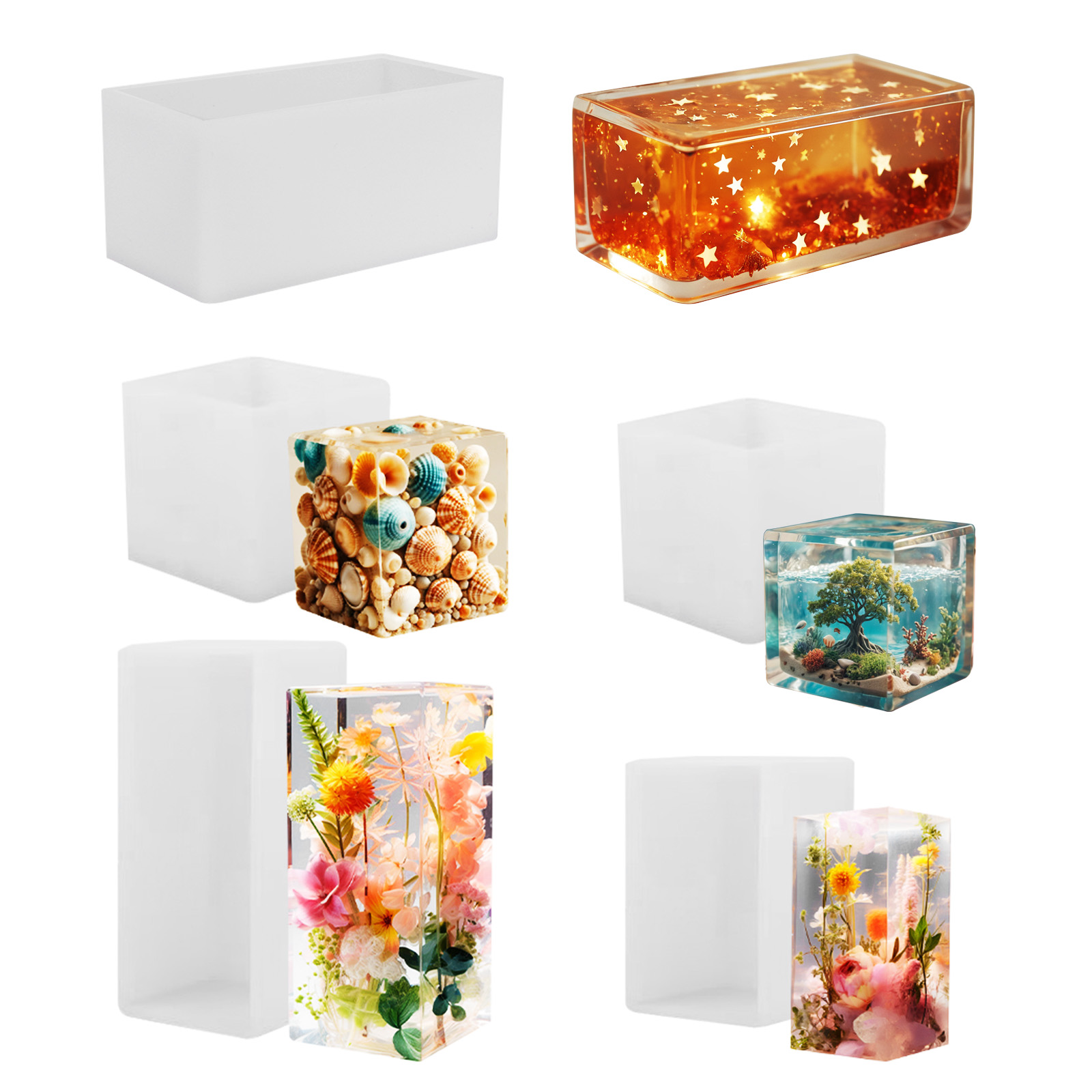 แม่พิมพ์หล่ออีพ็อกซี่ แม่พิมพ์ - Resin Art Epoxy บทวิจารณ์และราคา