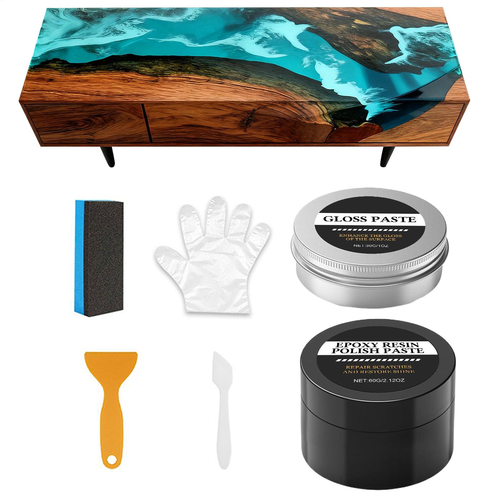 ชุดขัดเรซินอีพ็อกซี่ - สารขัดล - Resin Art Epoxy บทวิจารณ์และราคา