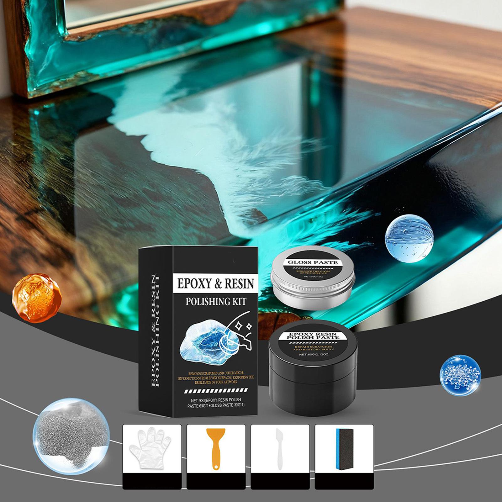 ชุดขัดเรซินอีพ็อกซี่ - สารขัดล - Resin Art Epoxy บทวิจารณ์และราคา