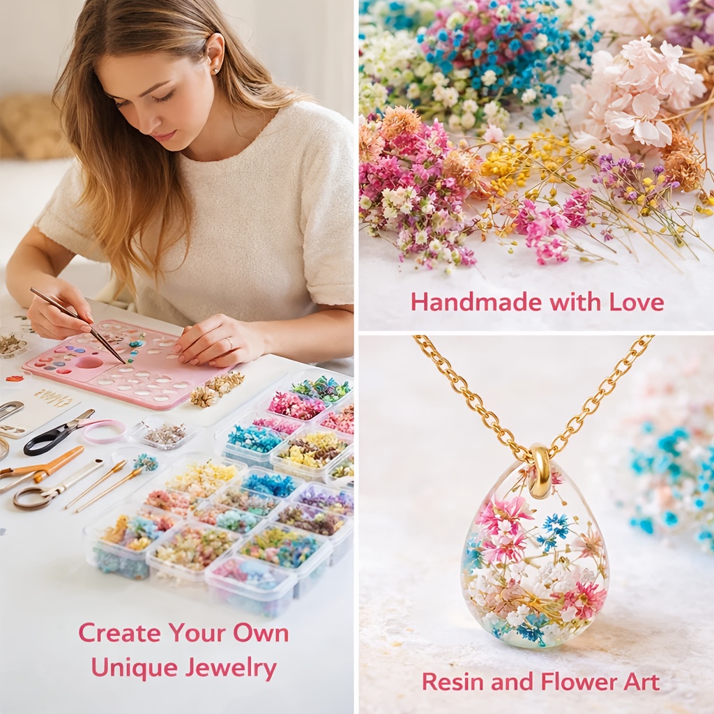 ชุดดอกไม้แห้งผสม 10 กล่อง - ดอ - Resin Art For Wedding Gift บทวิจารณ์และราคา