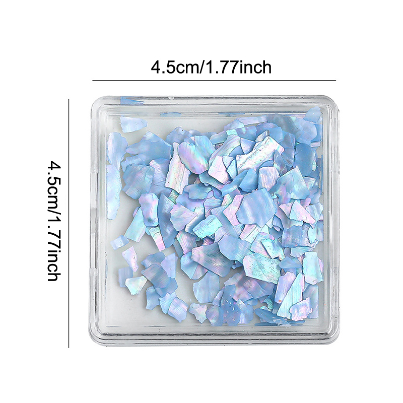 กล่อง 1 กล่อง เปลือกหอยออโรร่า - Resin Art Stone บทวิจารณ์และราคา