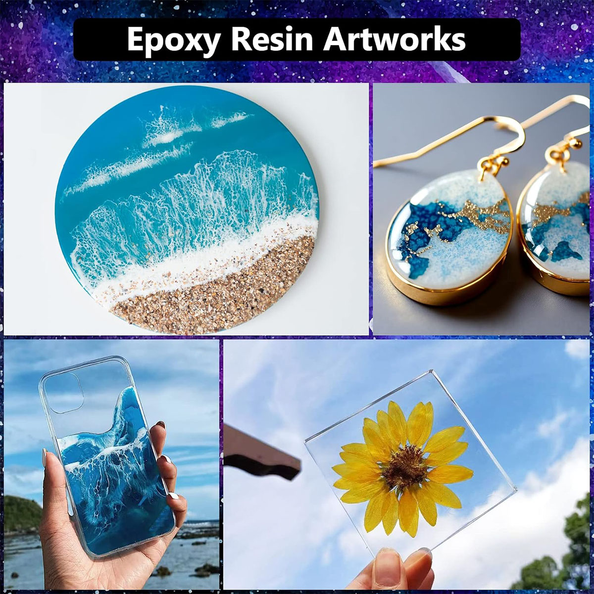 ชุดเรซิ่นอีพ็อกซี่ใส 1000 มล.  - Resin Art Epoxy บทวิจารณ์และราคา
